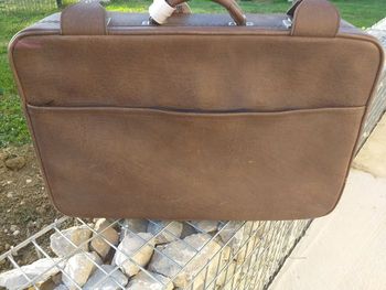 Ancienne valise marron
