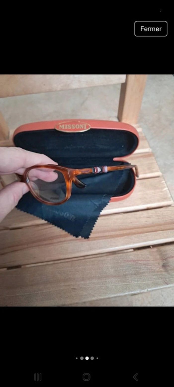 Lunettes optiques neuves missoni - photo numéro 7