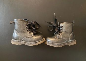 Bottines vernies pailletées