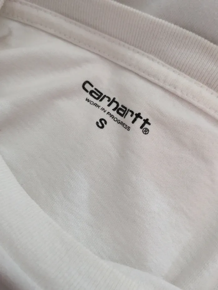 T-shirt Carhartt authentique, taille S Motif militaire - photo numéro 4