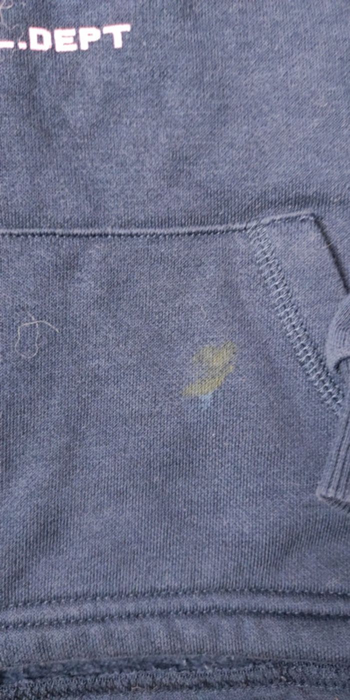 Sweat bleu marine us jeans T5A - photo numéro 2