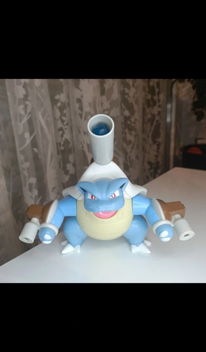 Figurine Pokémon Méga Tortank battle attack tomy 17cm
