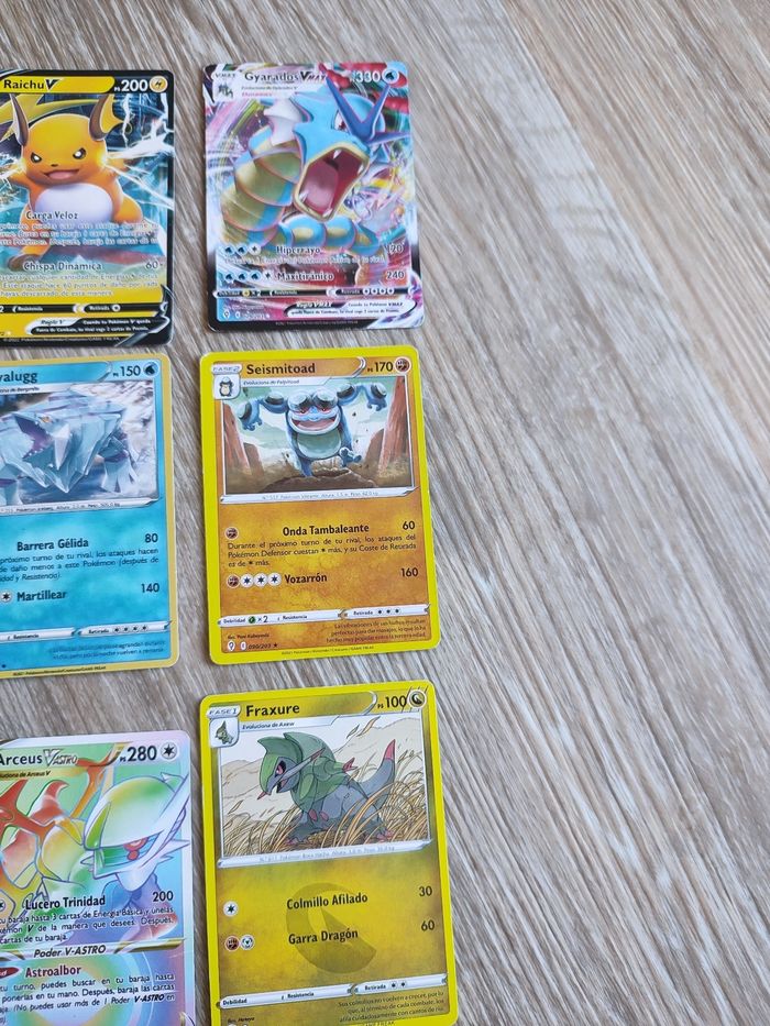 Lot de cartes Pokémon espagnol - photo numéro 5