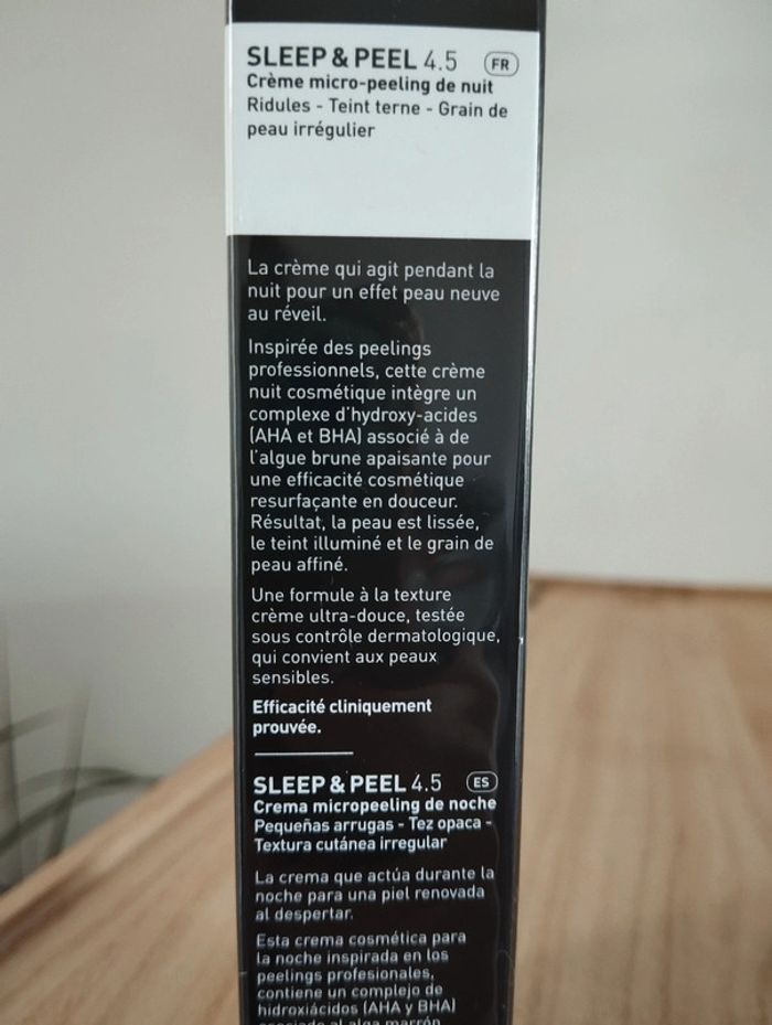 Crème micro peeling rénovatrice de nuit AHA/BHA - photo numéro 5