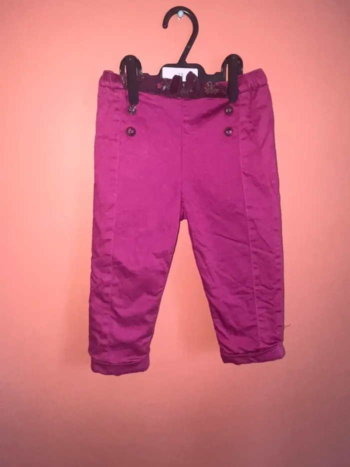 Pantalon sergent major doublé polaire