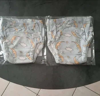 Lot 2 culottes d'apprentissage
propreté enfant/ bébé flle
garcon 3 ans 100cm M-culottes de mômes