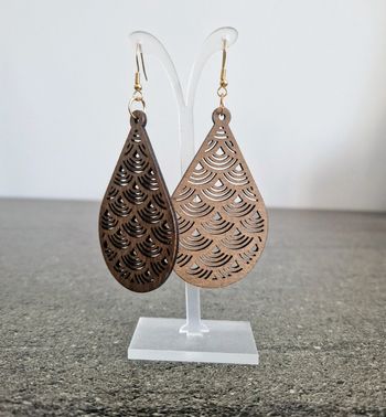 Boucles d'oreilles légères