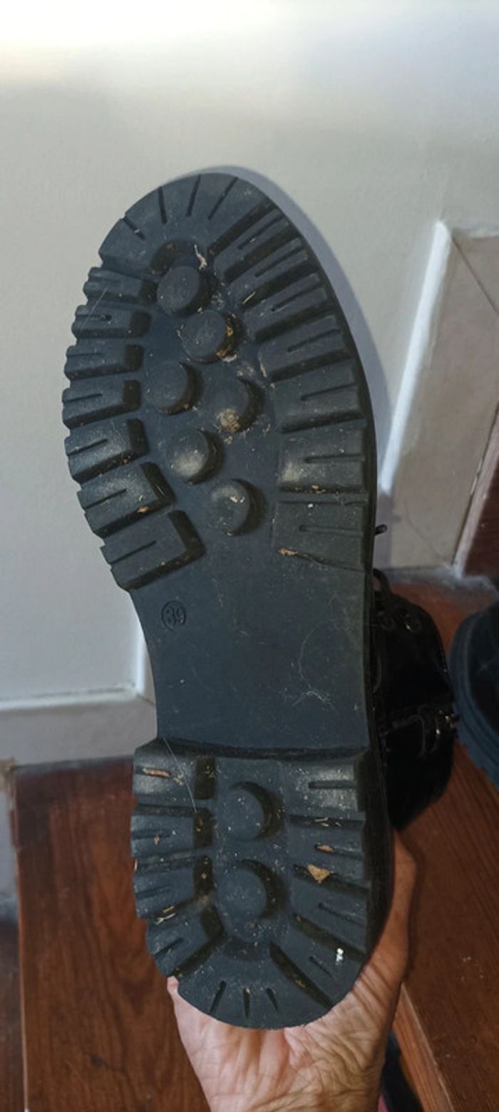 Bottines mixte noir - photo numéro 4