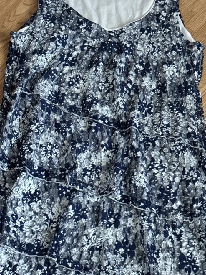 Robe scottage bleu et blanche 44 - photo numéro 2