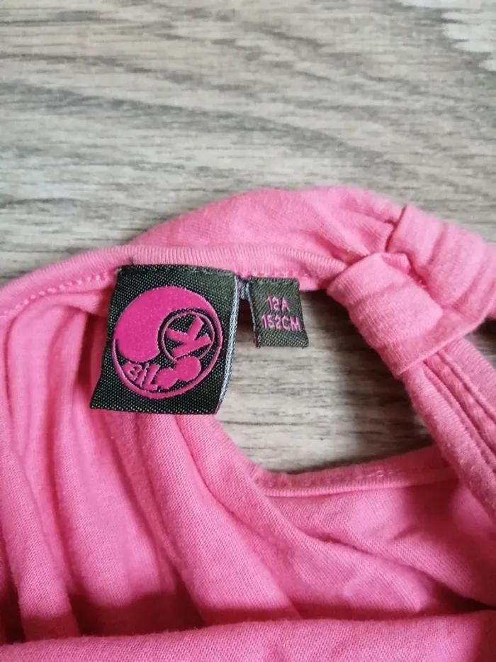 Combishort rose sans manches avec poches / eilook / (12ans) - photo numéro 3