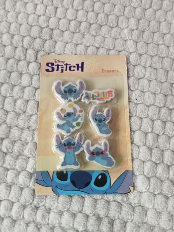 6 gommes Stitch