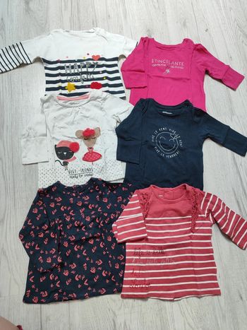 Lot maillot manches longues