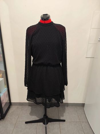 Robe manches longues noire