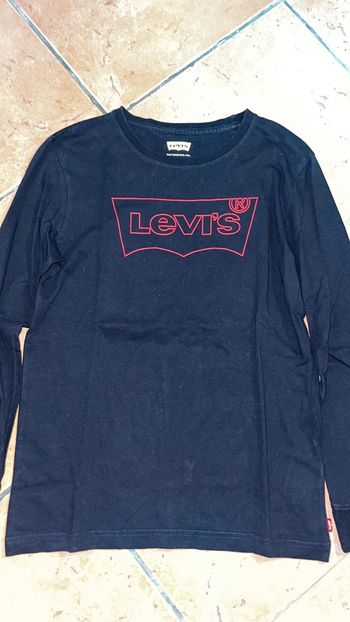 Tee-shirt noir garçon T14 ans Levi’s