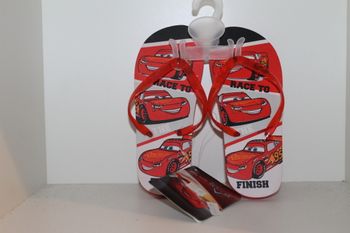 belle tongs cars disney rouge 30/31