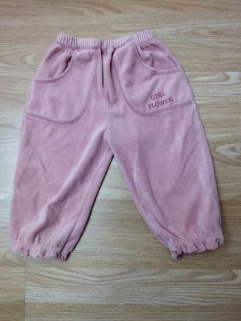 Bas de pyjama 18 mois rose