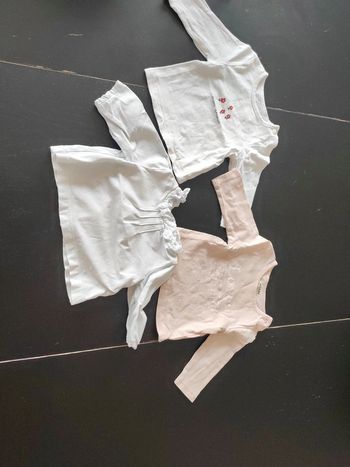 3 t-shirt manches longues