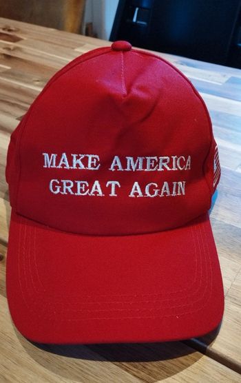 Casquette neuve rouge Donald Trump MAGA Make America Great again