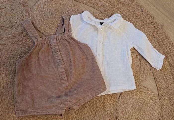 Ensemble fille 6 mois