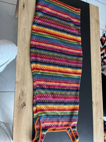 Robe multicolore