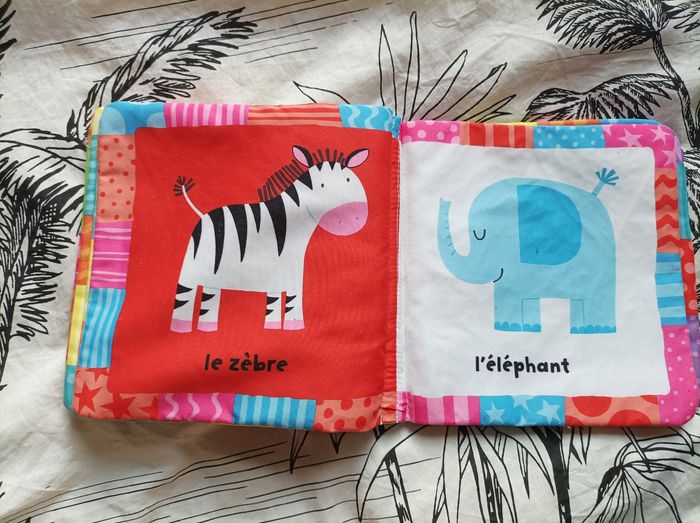 Livre pour bébés : "min petit livre des animaux" - photo numéro 3