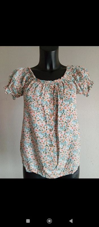 Blouse fleurie Made In Italy