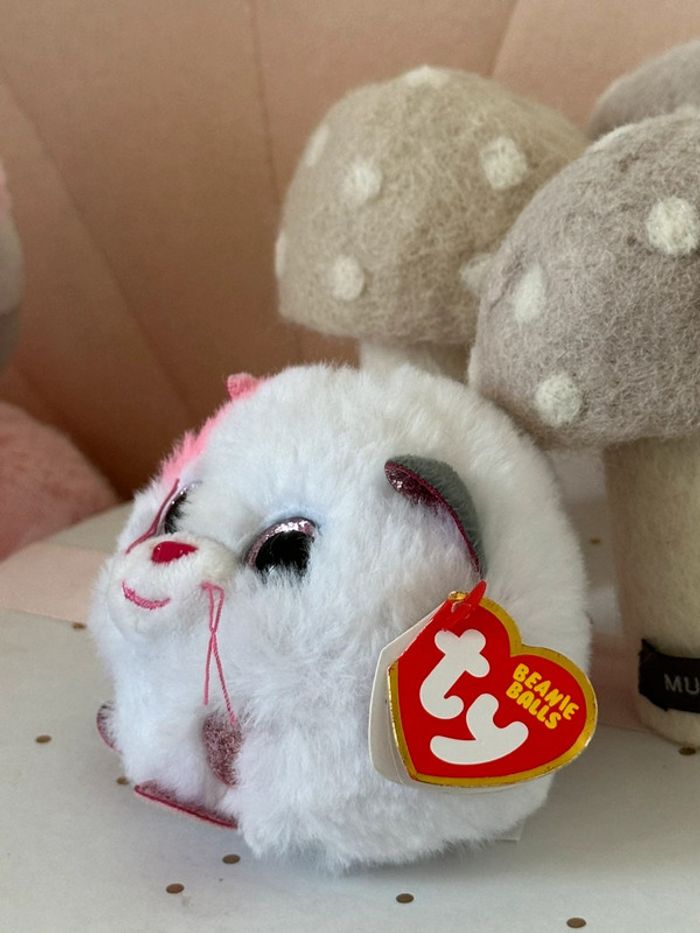 Peluche animaux boule TY 7 cm - photo numéro 2