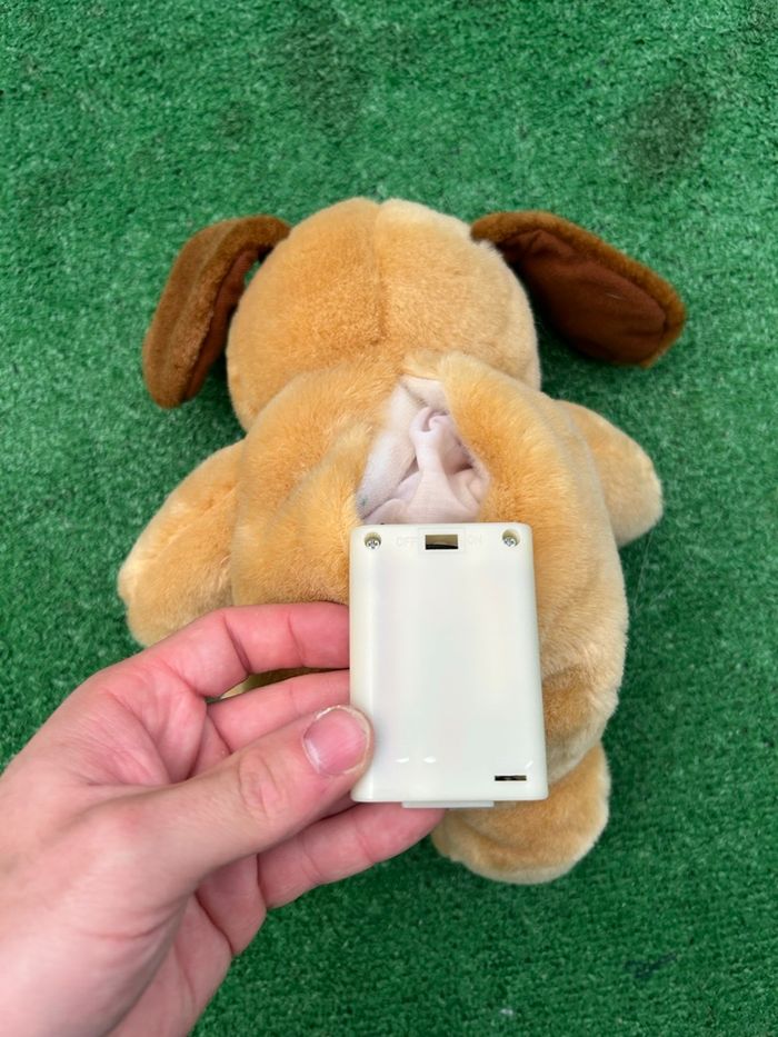 Peluche chien musicale 27 cm - photo numéro 3