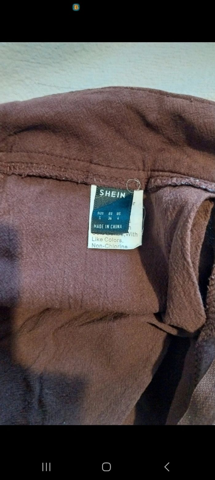 SHORT marron - photo numéro 2
