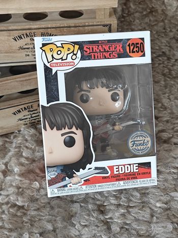 Funko Pop Stranger Things Eddie 1250 Special Edition