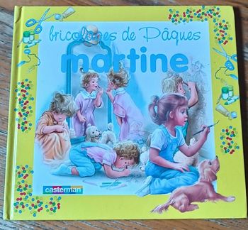Livre Martine bricolage de Pâques