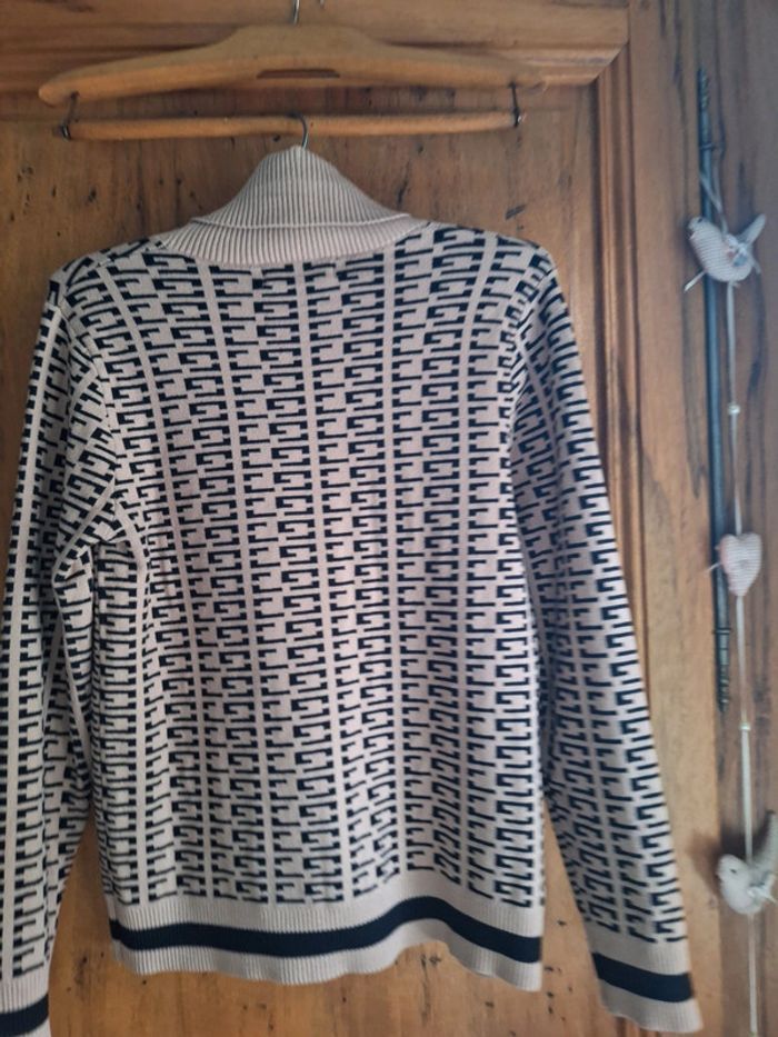 Pull col roulé vintage