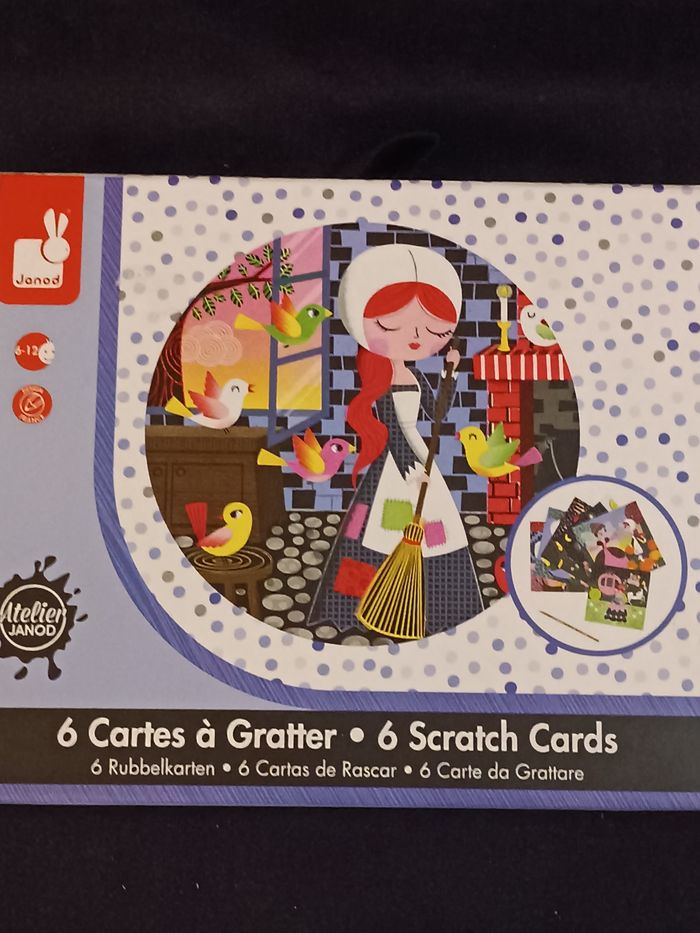 Janod cartes à gratter - photo numéro 3