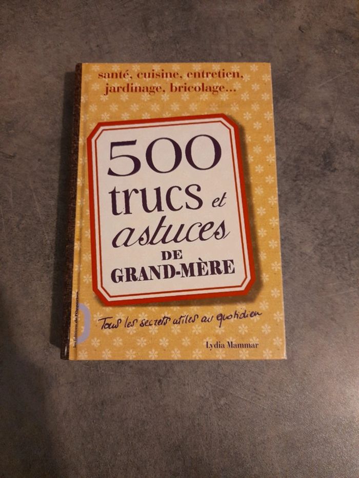 Livre astuces de grand mere
