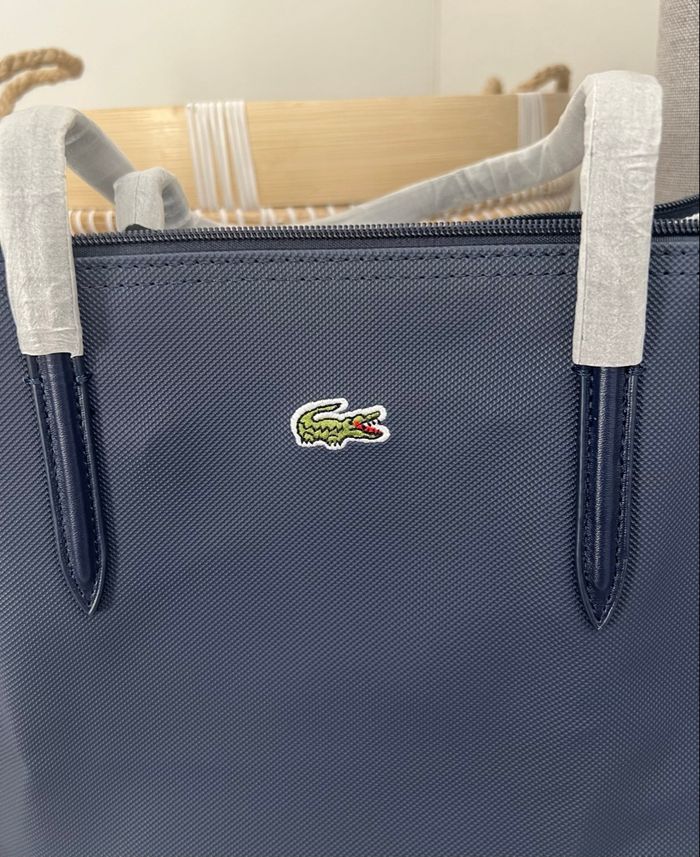 Sac à main Lacoste femme bleu marine - photo numéro 2