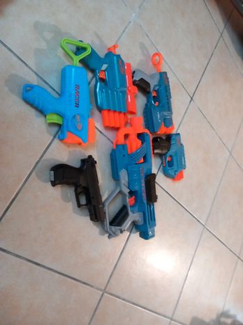 Lot de pistolet 5 nerf