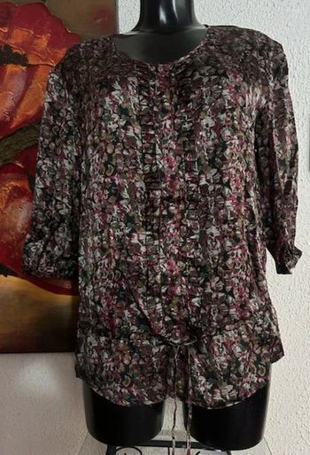 Blouse imprimé fleuri 38