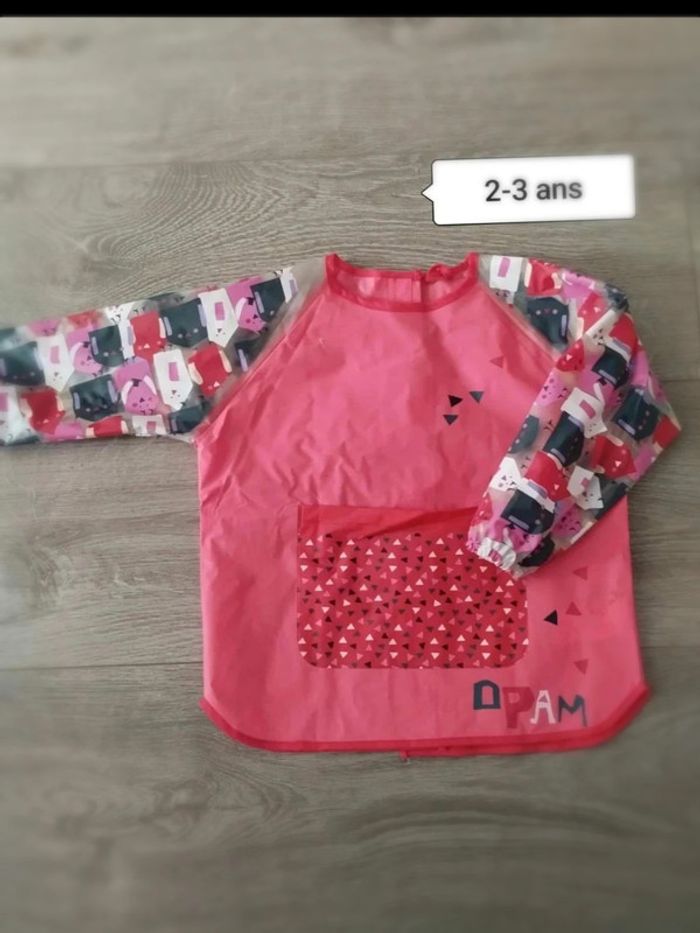 Tablier  peinture  enfant