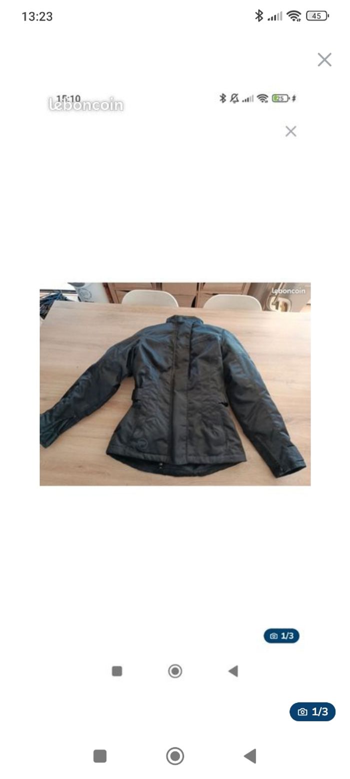 Blouson moto femme