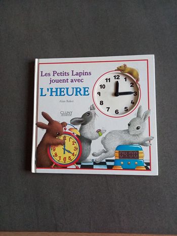 Livre Les petits lapins jouent avec l'heure