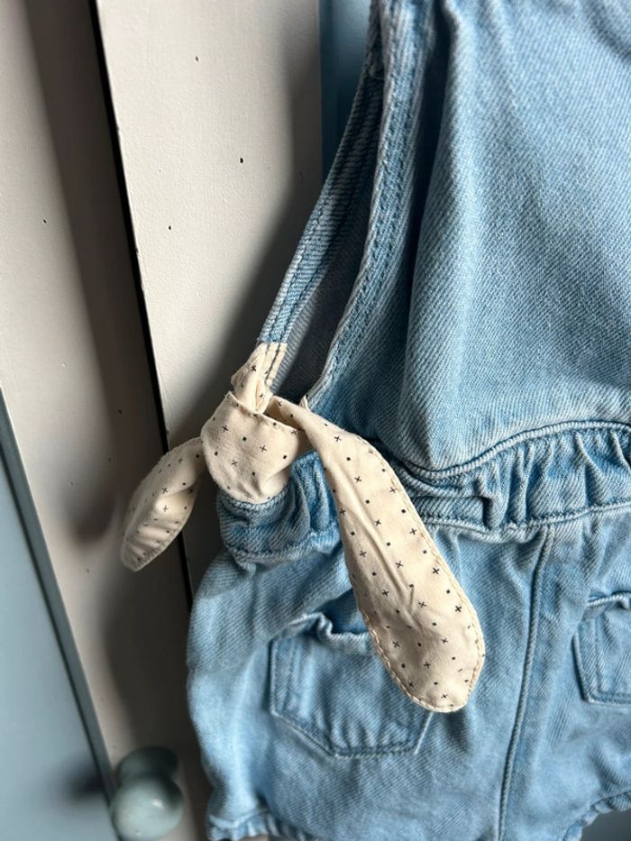 Salopette robe en jean, 9 mois - photo numéro 10