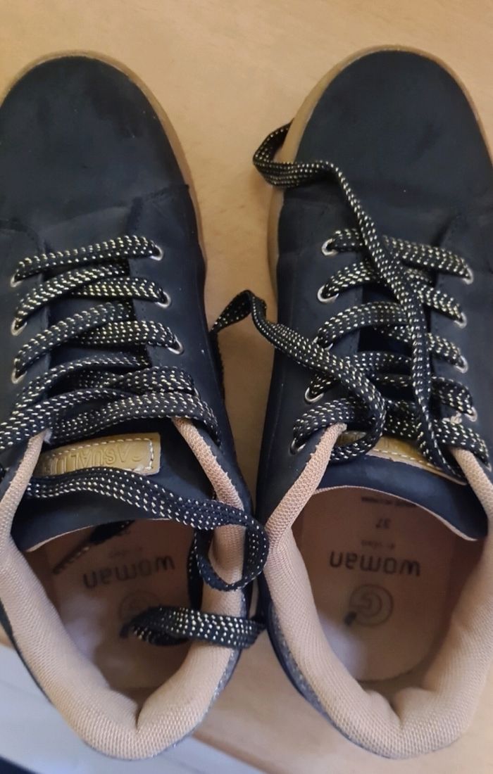 Chaussures à lacets Women T37 bleu marine - photo numéro 6