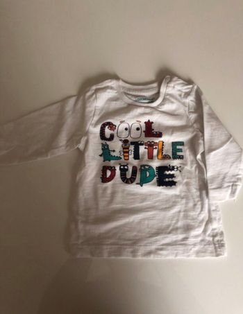 T-shirt manche longue - 6 mois