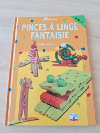 Livre Pince à linge fantaisie