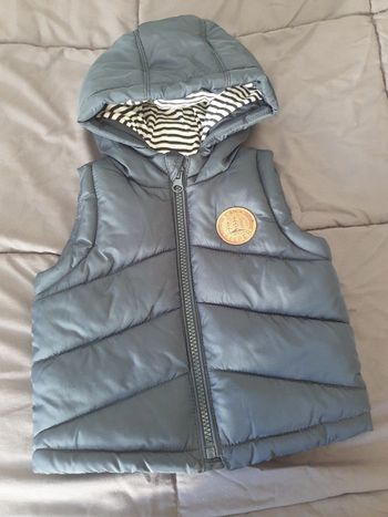 Doudoune sans manches 6 mois