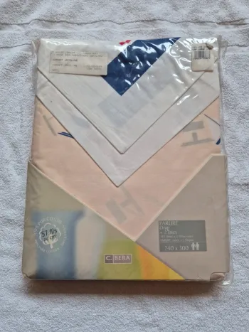 Parure drap et taies 240×300