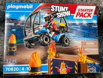 Playmobil 70820 Starter Pack Stuntshow avec Rampe - Stuntshow- Stuntshow