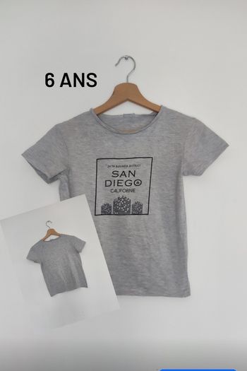 Tee-shirt manches courtes garçon