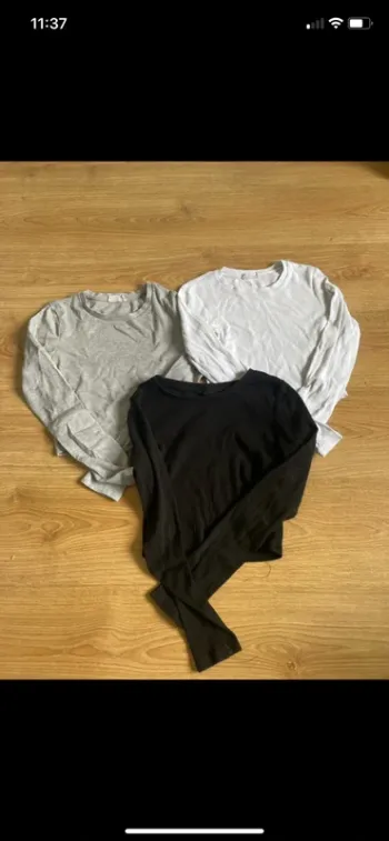 t shirt manche longue femme taille S