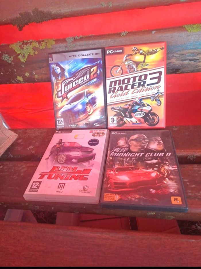 Lots de 4 jeux pour PC